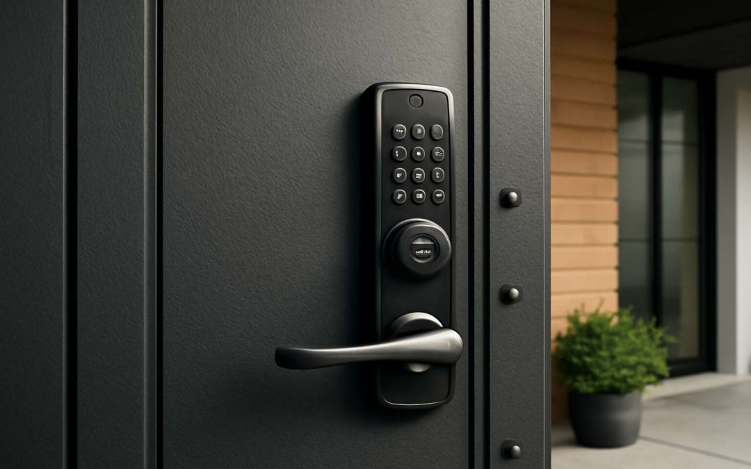 steel security door