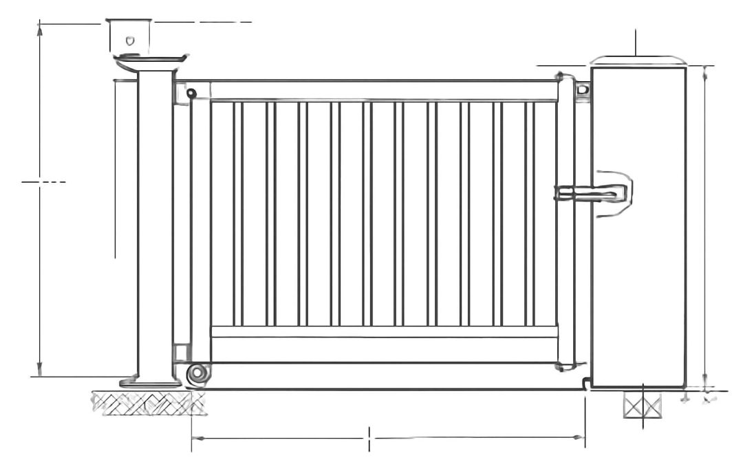 security gates dwg