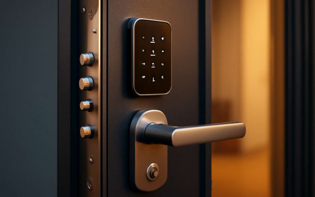 Upgrade your security door home with smart locks and reinforced frames for total protection.