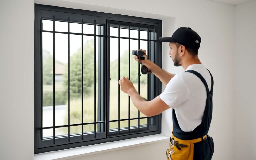 Smart Home DIY: how to install burglar bars on aluminium windows with ease