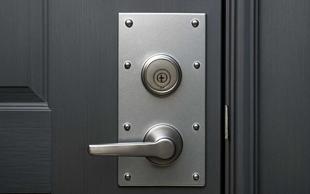 Upgrade your home with a security door cover for discreet, reliable protection