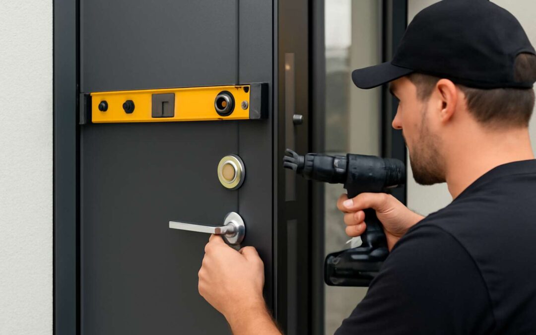security door installation instructions